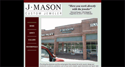 Desktop Screenshot of jmasoncustomjeweler.com